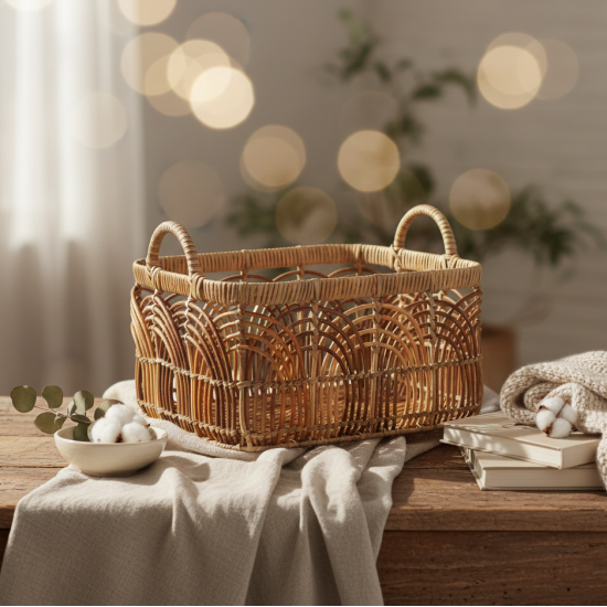 Straw Basket Medium